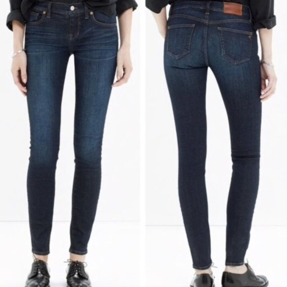 Madewell Denim - Madewell Dark Wash Skinny Jeans